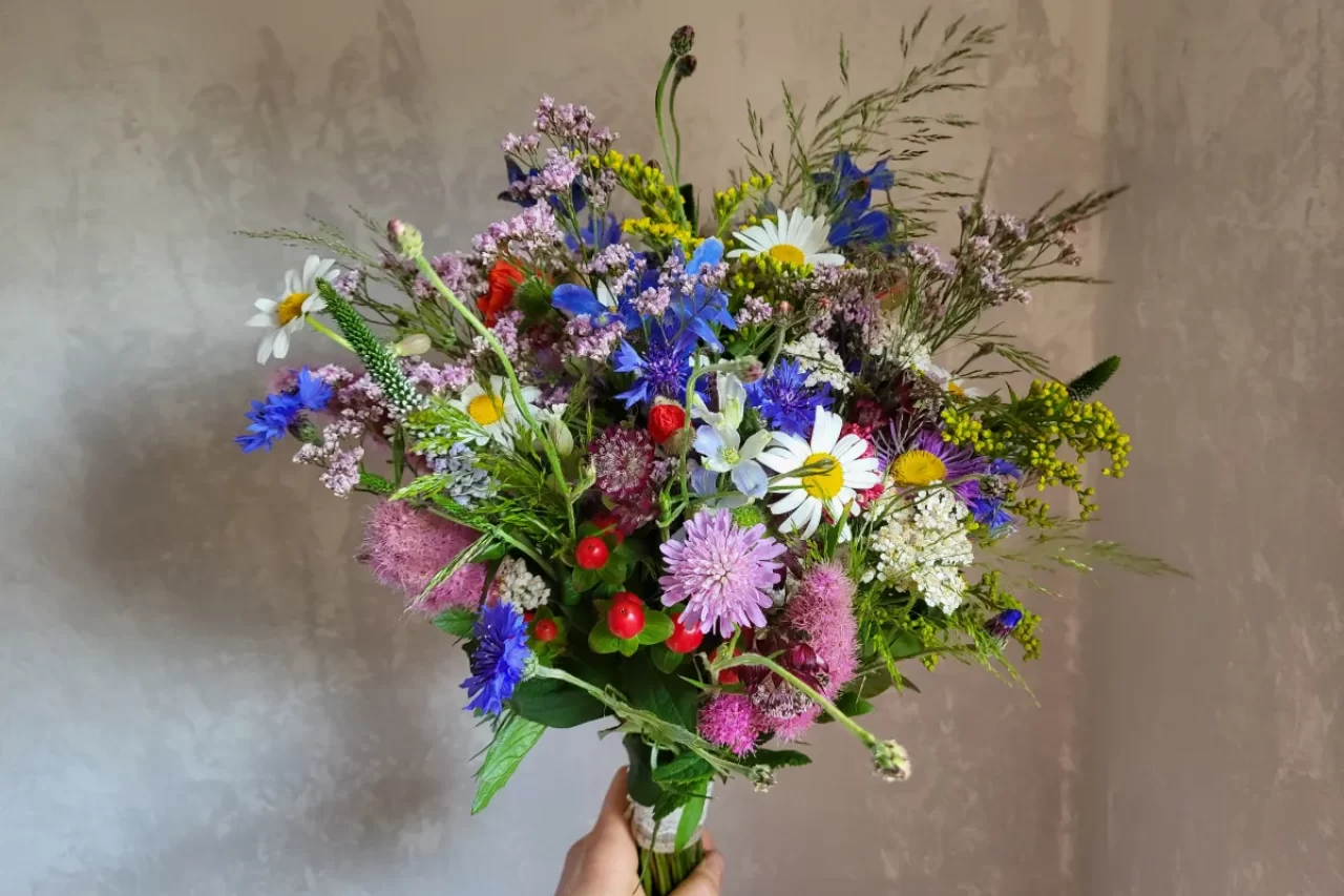 Řezaná kytice divoká luční Řezaná kytice divoká luční