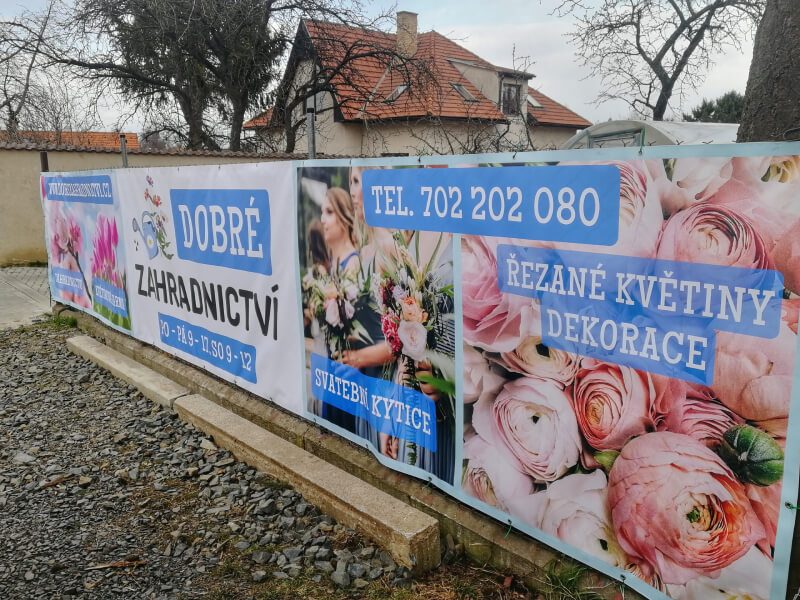 Banner Dobrého Zahradnictví Banner Dobrého Zahradnictví