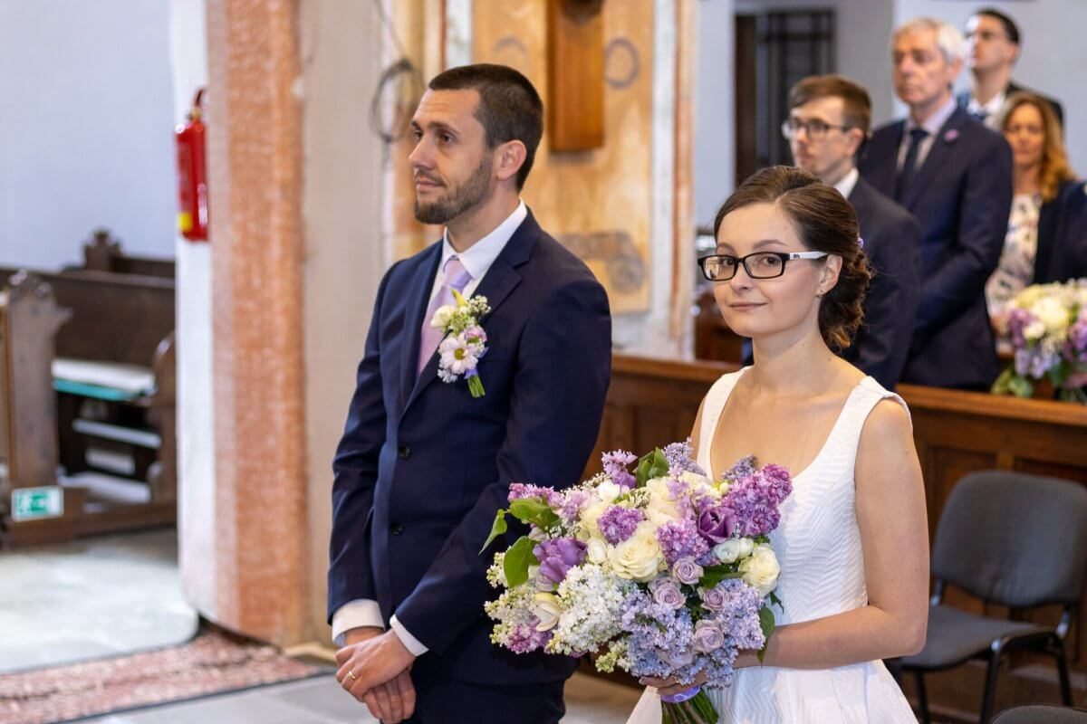 Svatební kytice pro nevěstu Annu