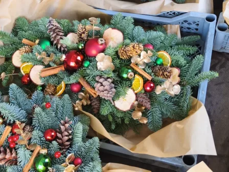 Vánoční dekorace podlouhlá